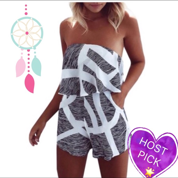 🎉SOLDOUT🎉❤️2XHOST PICK!☀️🆕Soho Romper Plus💃🏼 - Picture 3 of 8